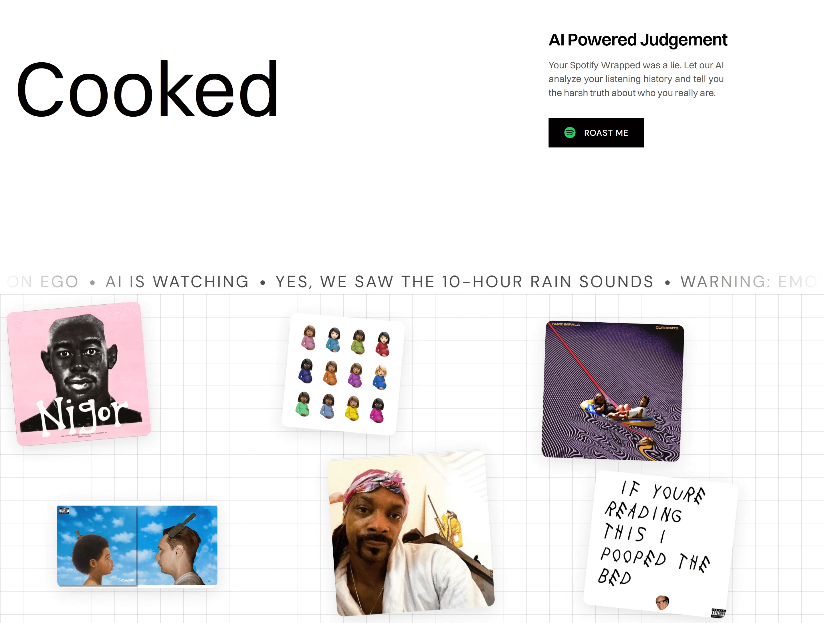Cooked App Interface